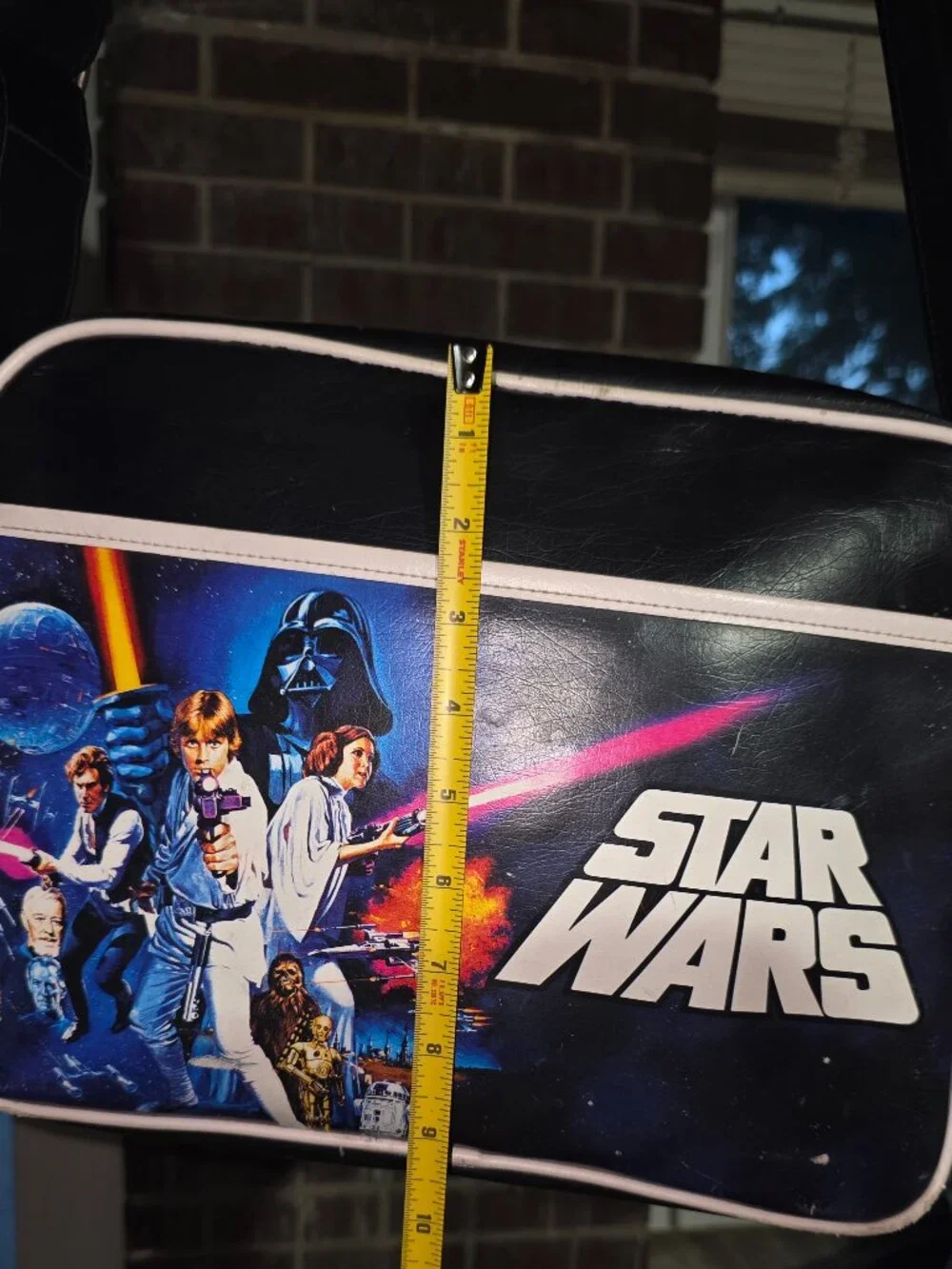 Star Wars Half Moon Bay Vintage Messenger Bag‎ Black Darth Vader Solo Luke Leia